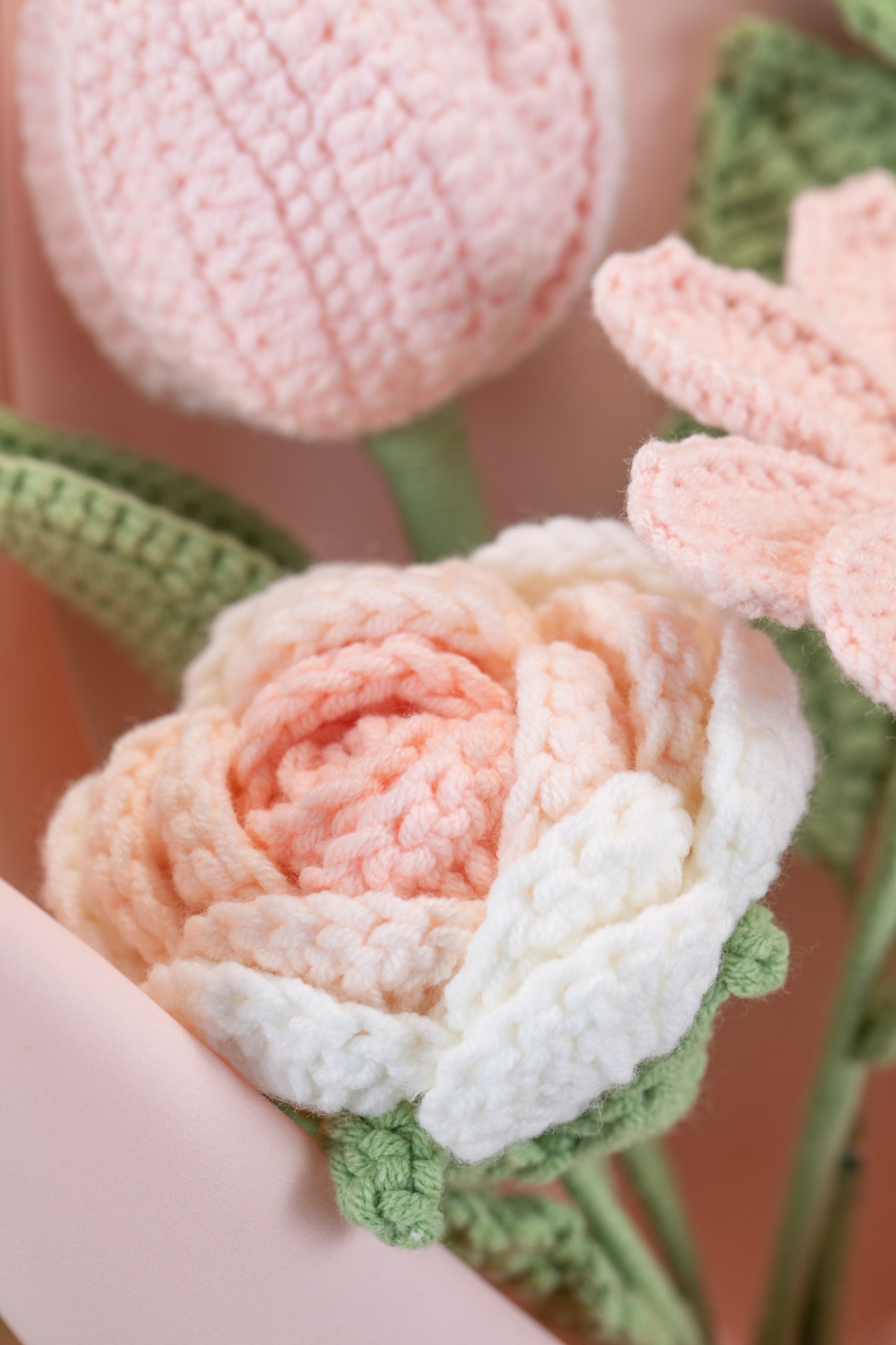Small Pink Rose with Cosmos Bouquet