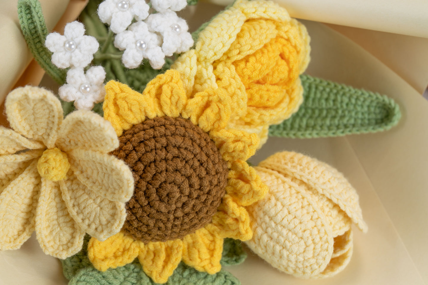 Yellow Sunflower with Cosmos Bouquet