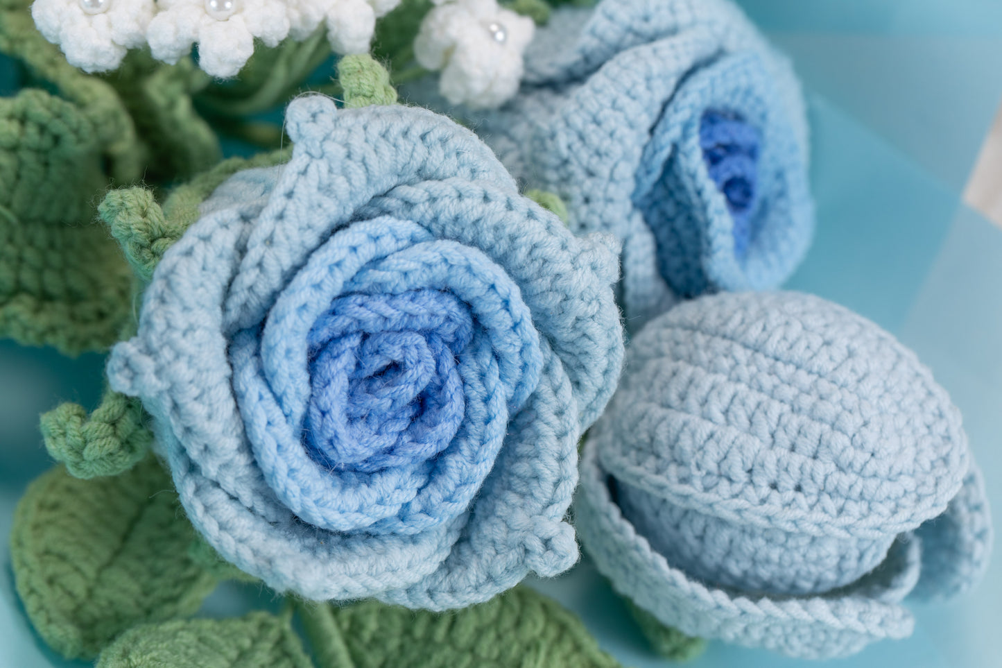 Blue Rose with Tulip Bouquet