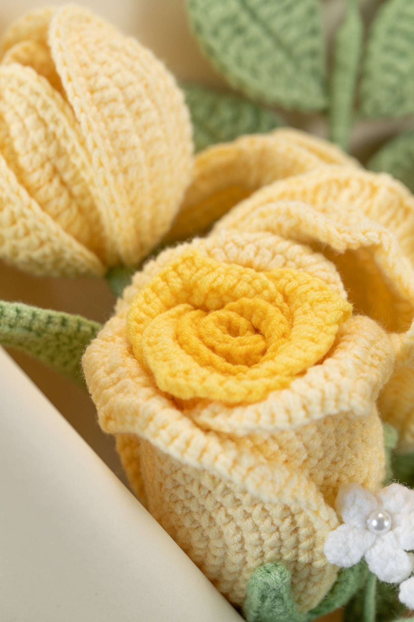 Small Yellow Lily with Tulip Bouquet