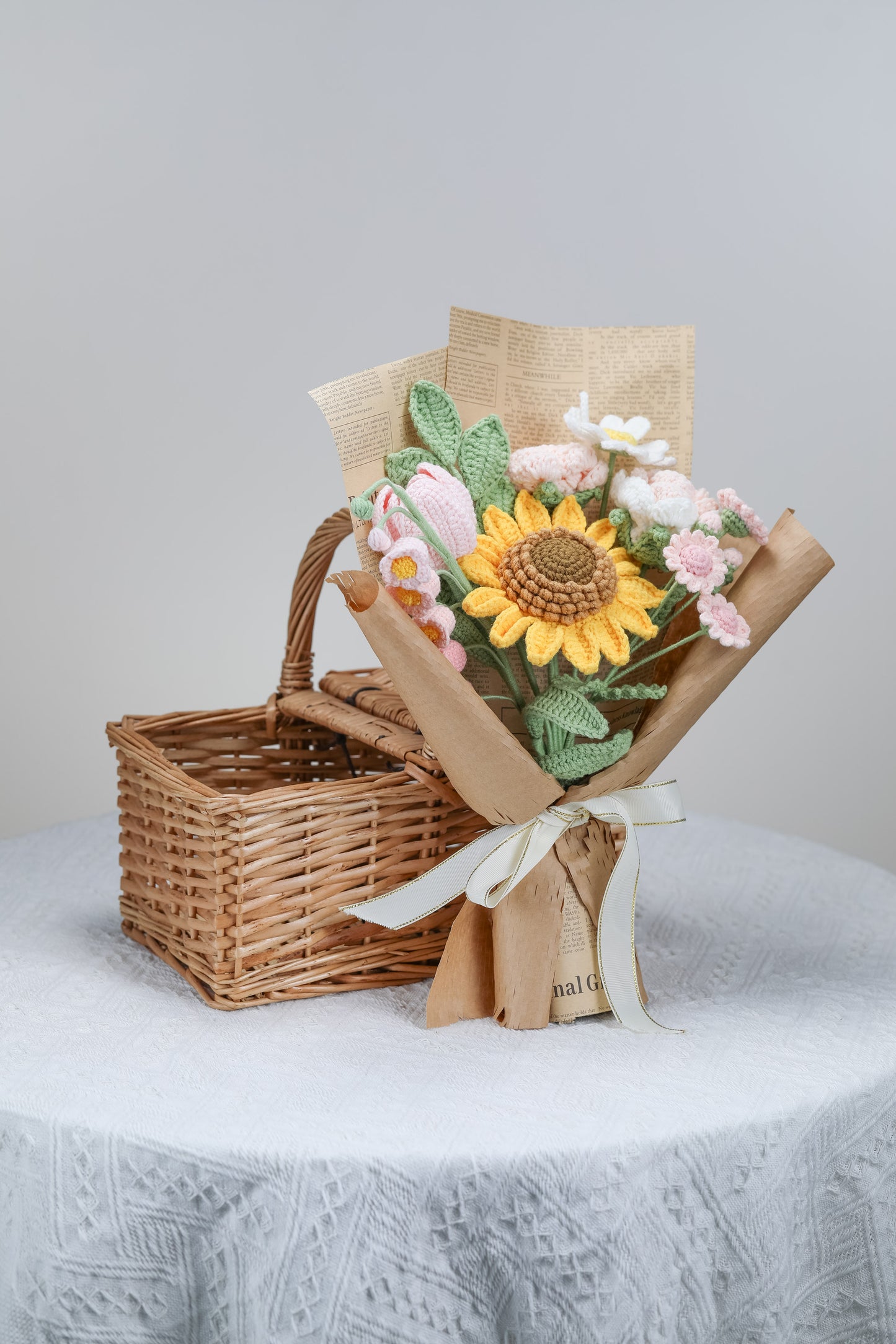 Pink Sunflower Bouquet