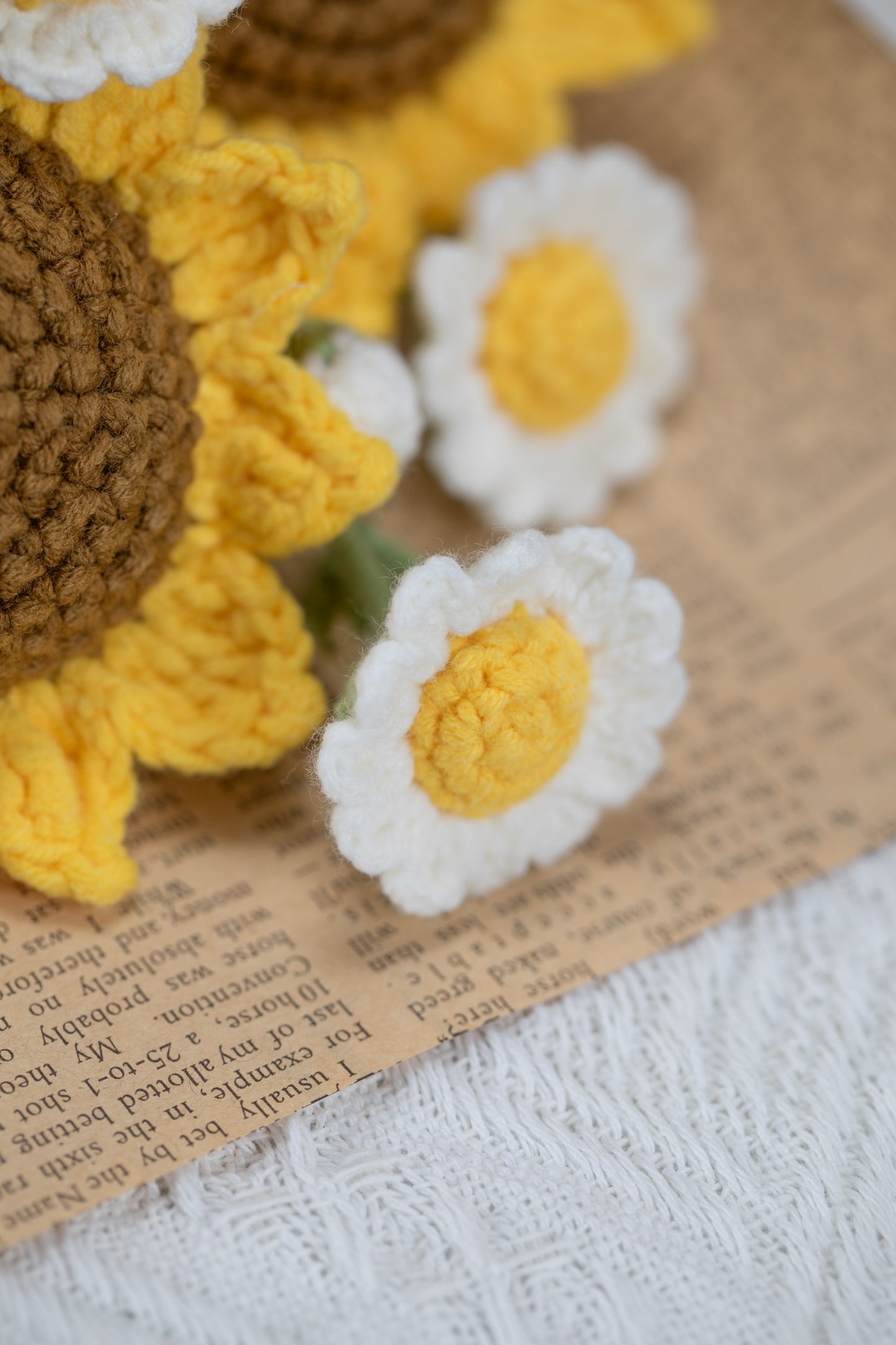 Small Sunflower with Daisy Bouquet