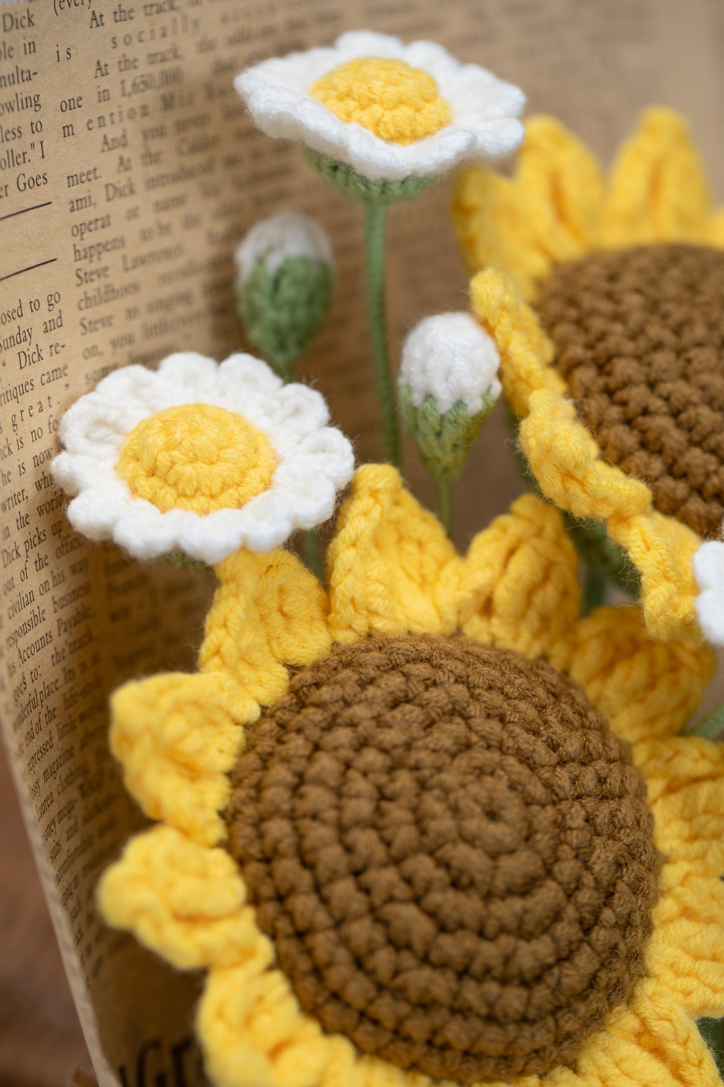 Small Sunflower with Daisy Bouquet