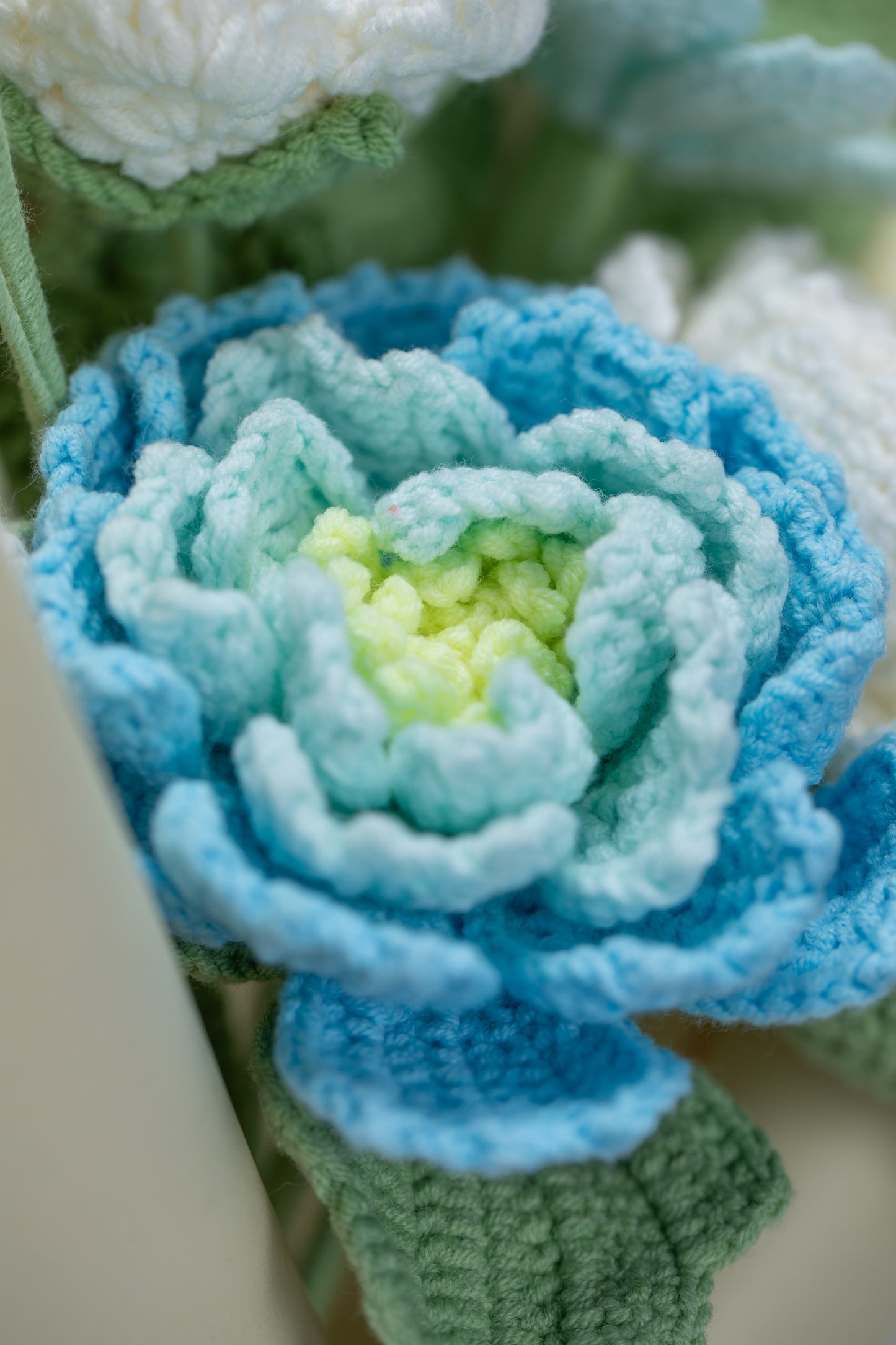 Blue Peony Bouquet