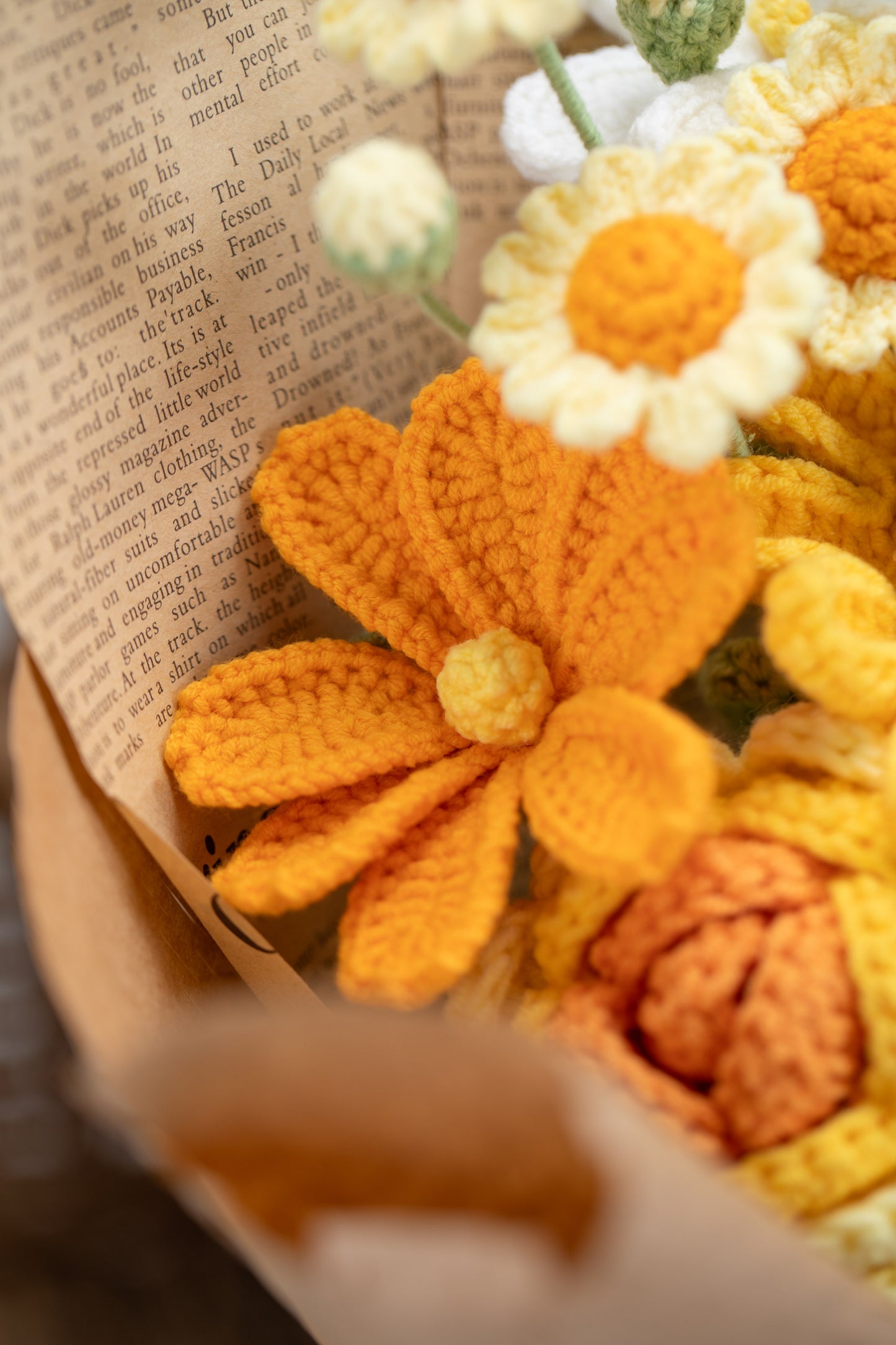 Orange Sunflower Bouquet