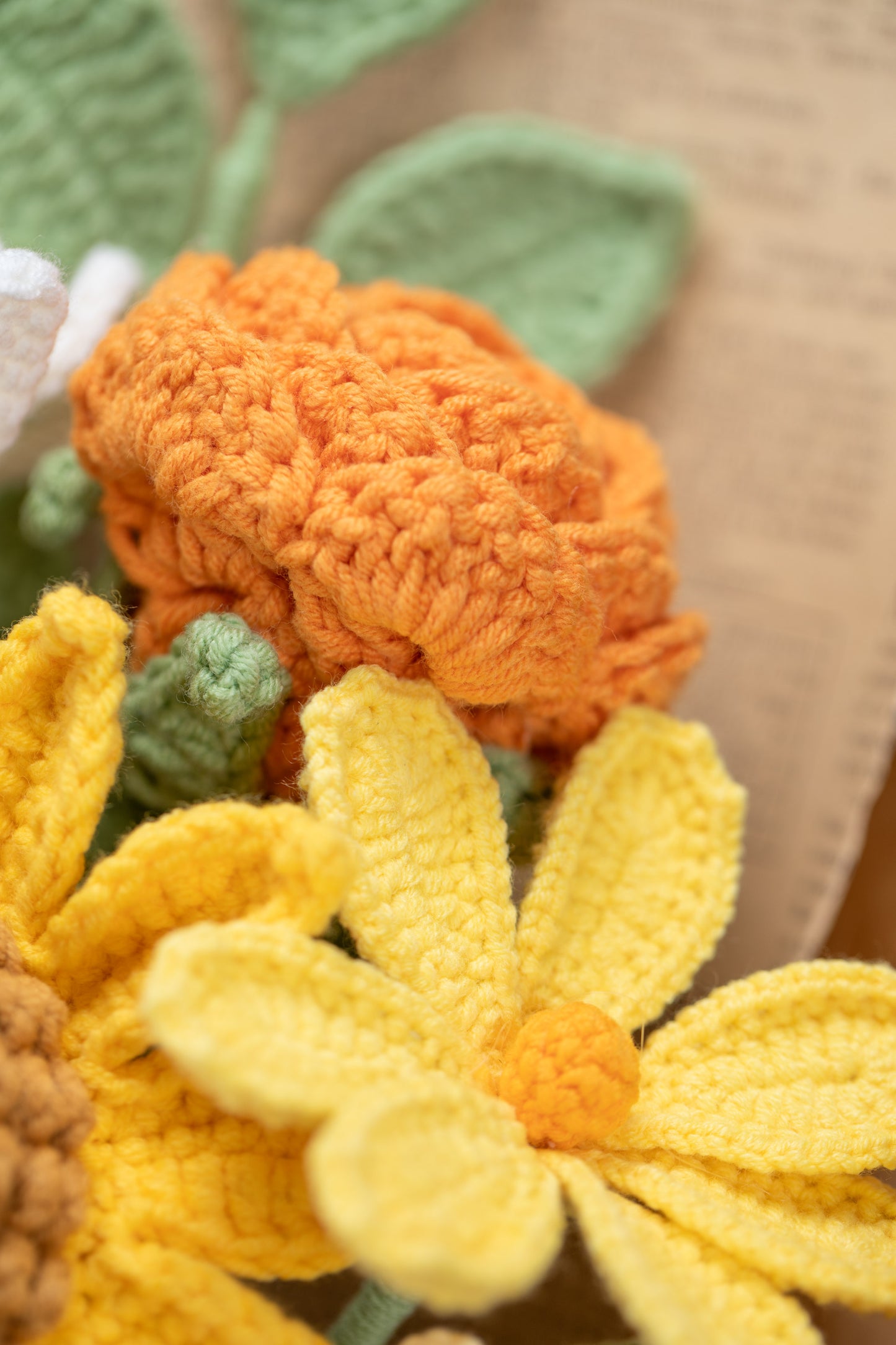 Orange Sunflower Bouquet