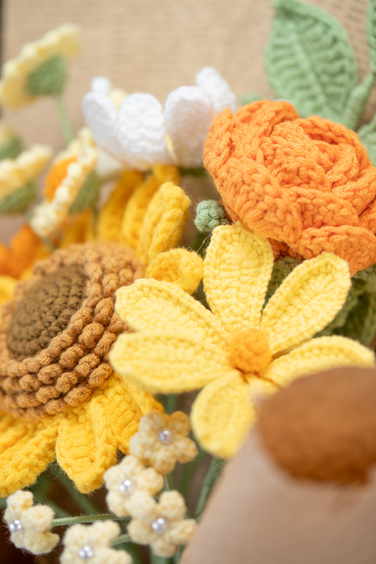 Orange Sunflower Bouquet