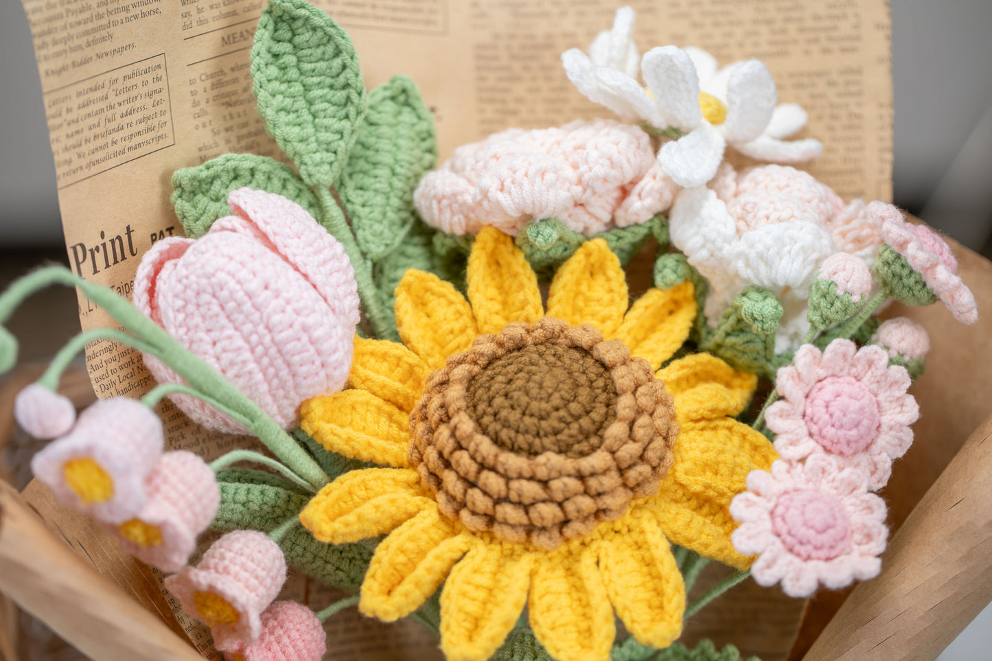 Pink Sunflower Bouquet