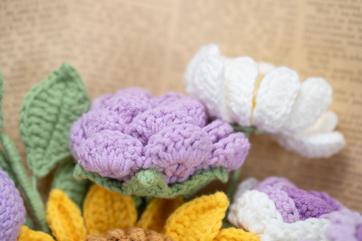Purple Sunflower Bouquet