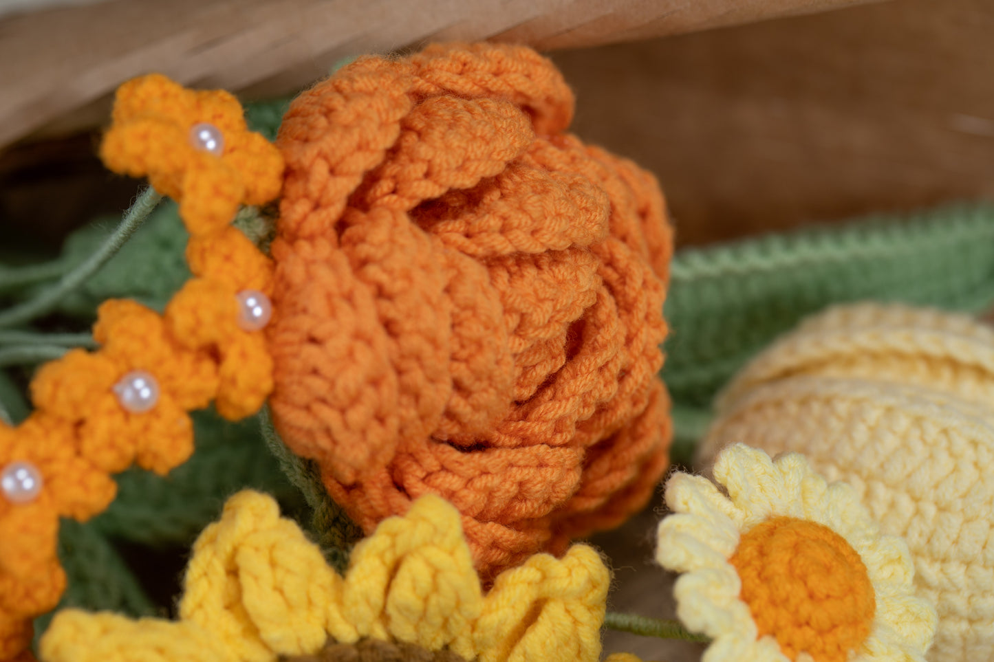 Small Orange Sunflower Bouquet