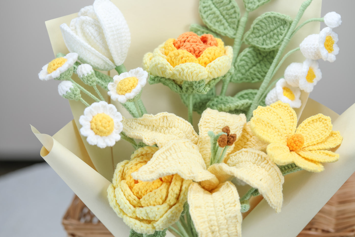 Yellow Lily Bouquet