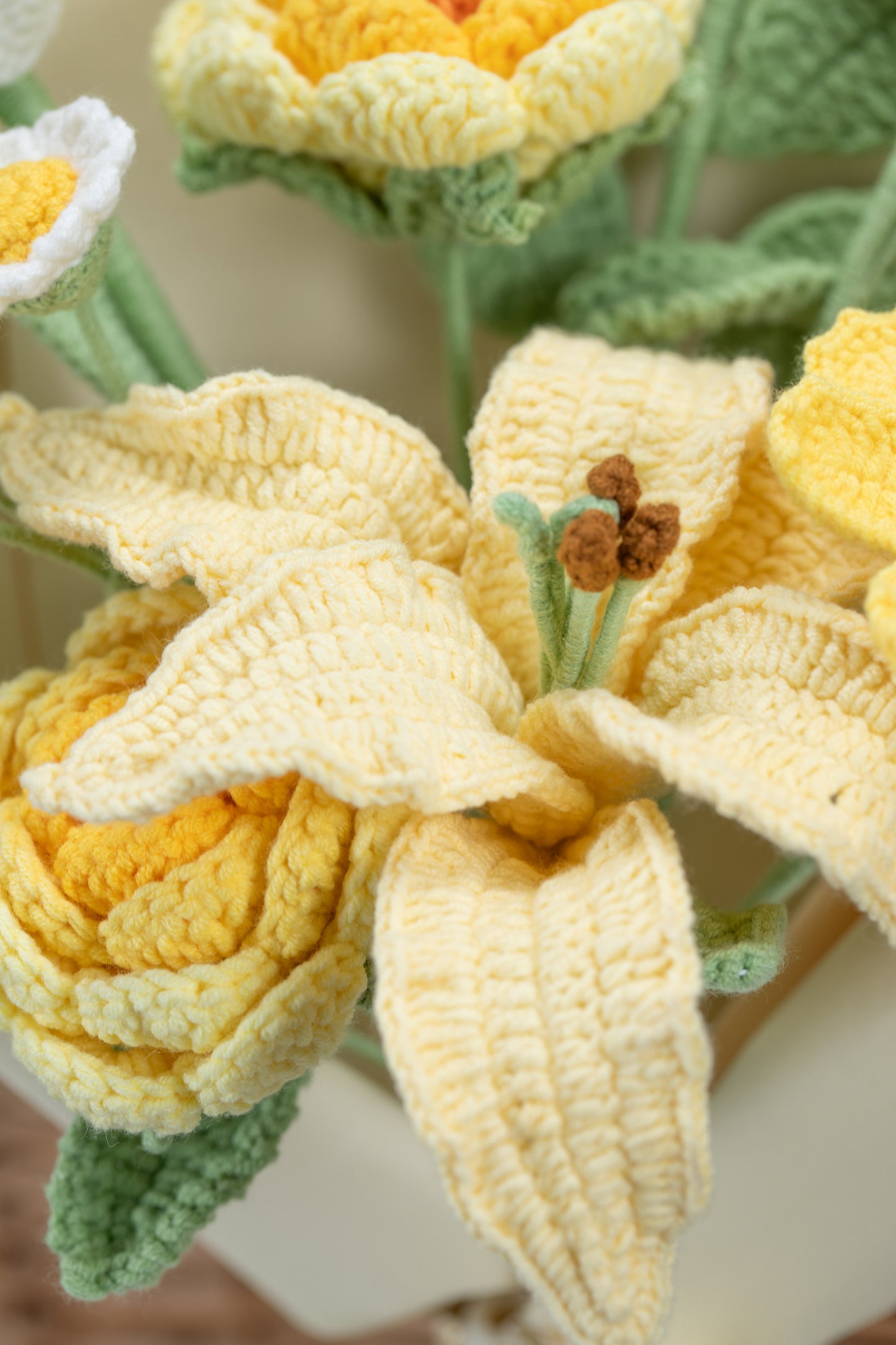 Yellow Lily Bouquet