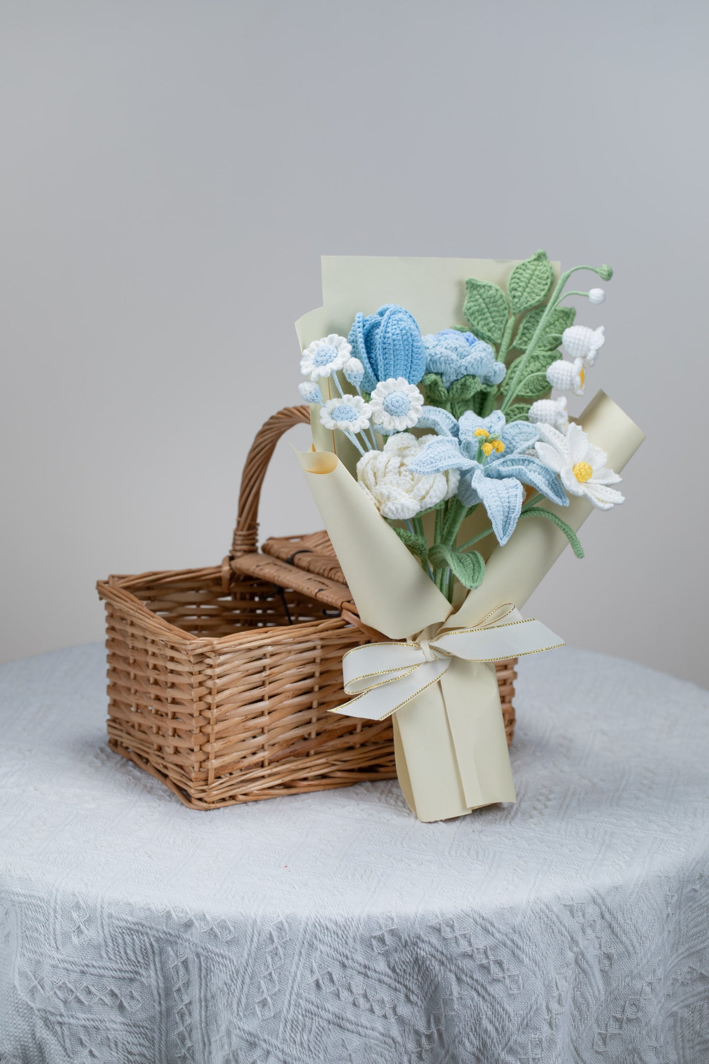 Blue Lily Bouquet