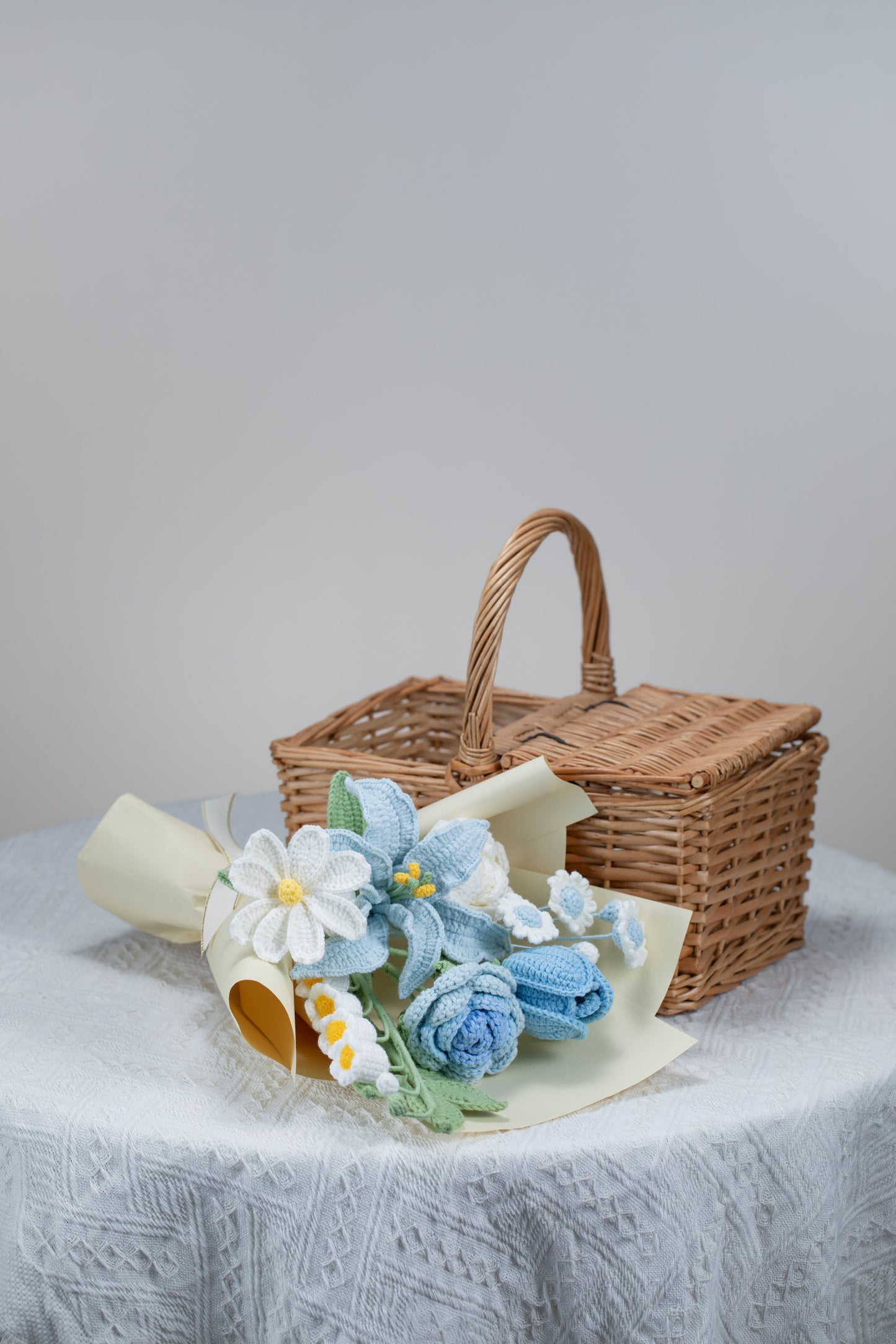 Blue Lily Bouquet