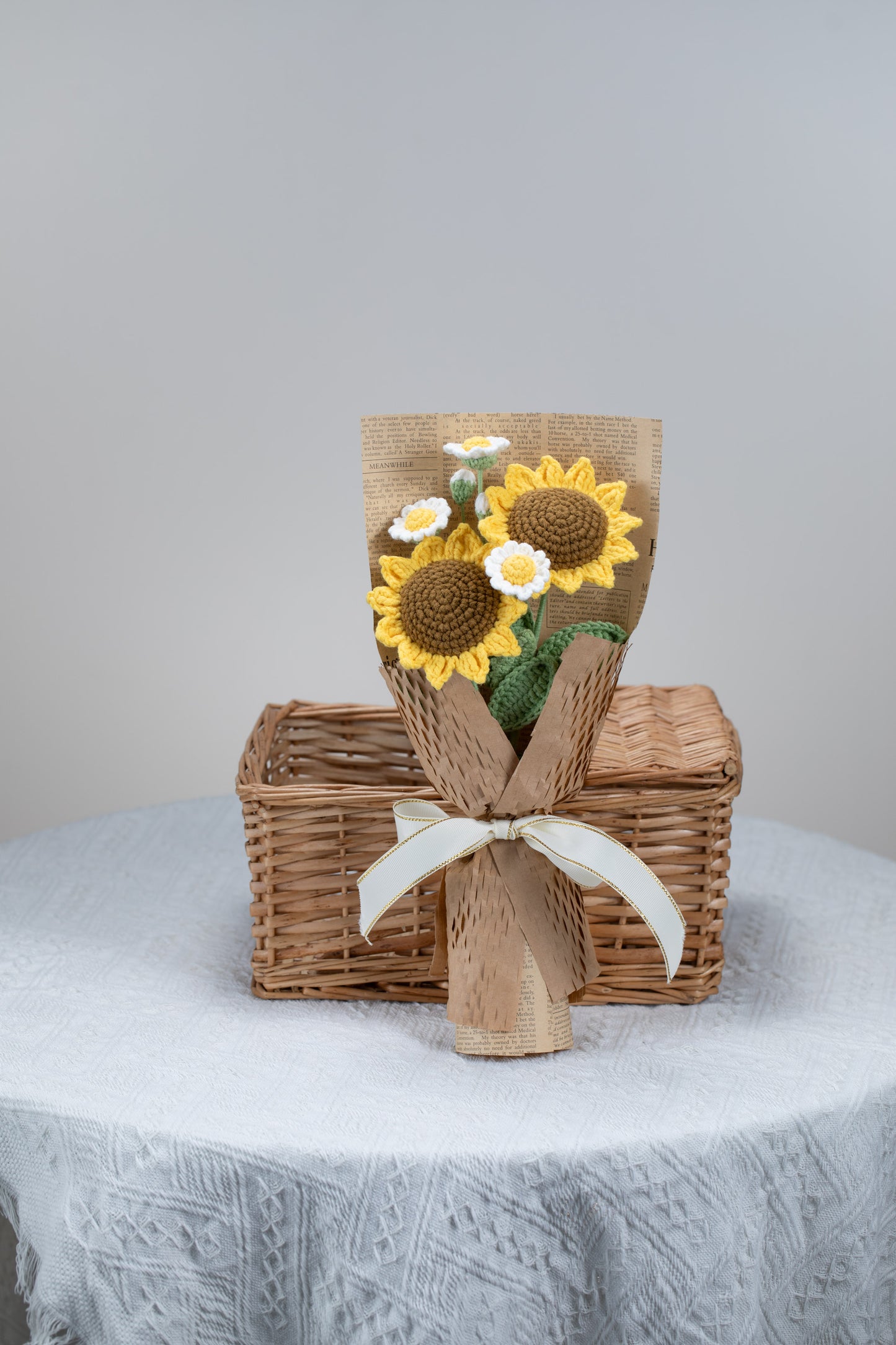 Small Sunflower with Daisy Bouquet