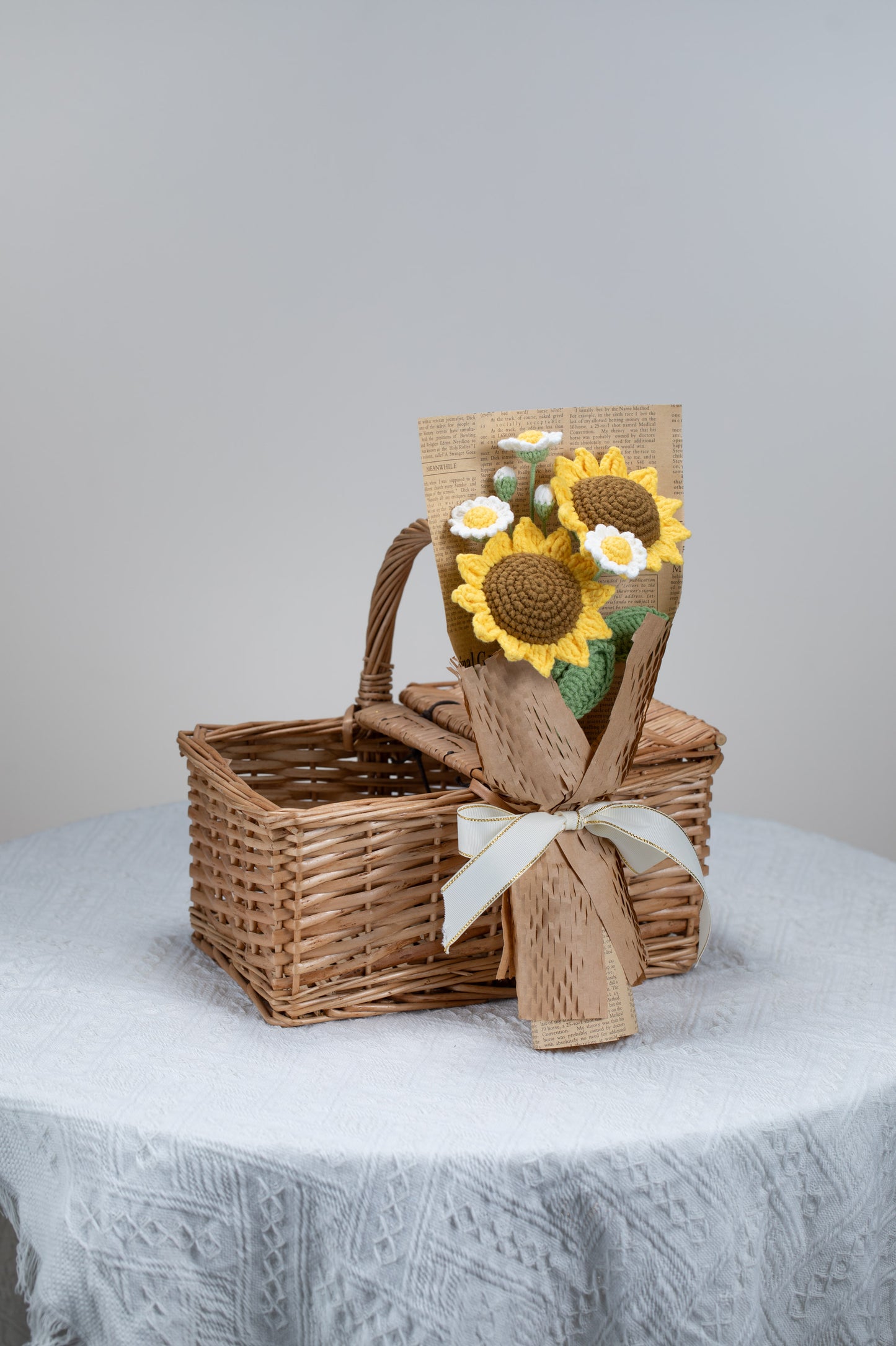 Small Sunflower with Daisy Bouquet