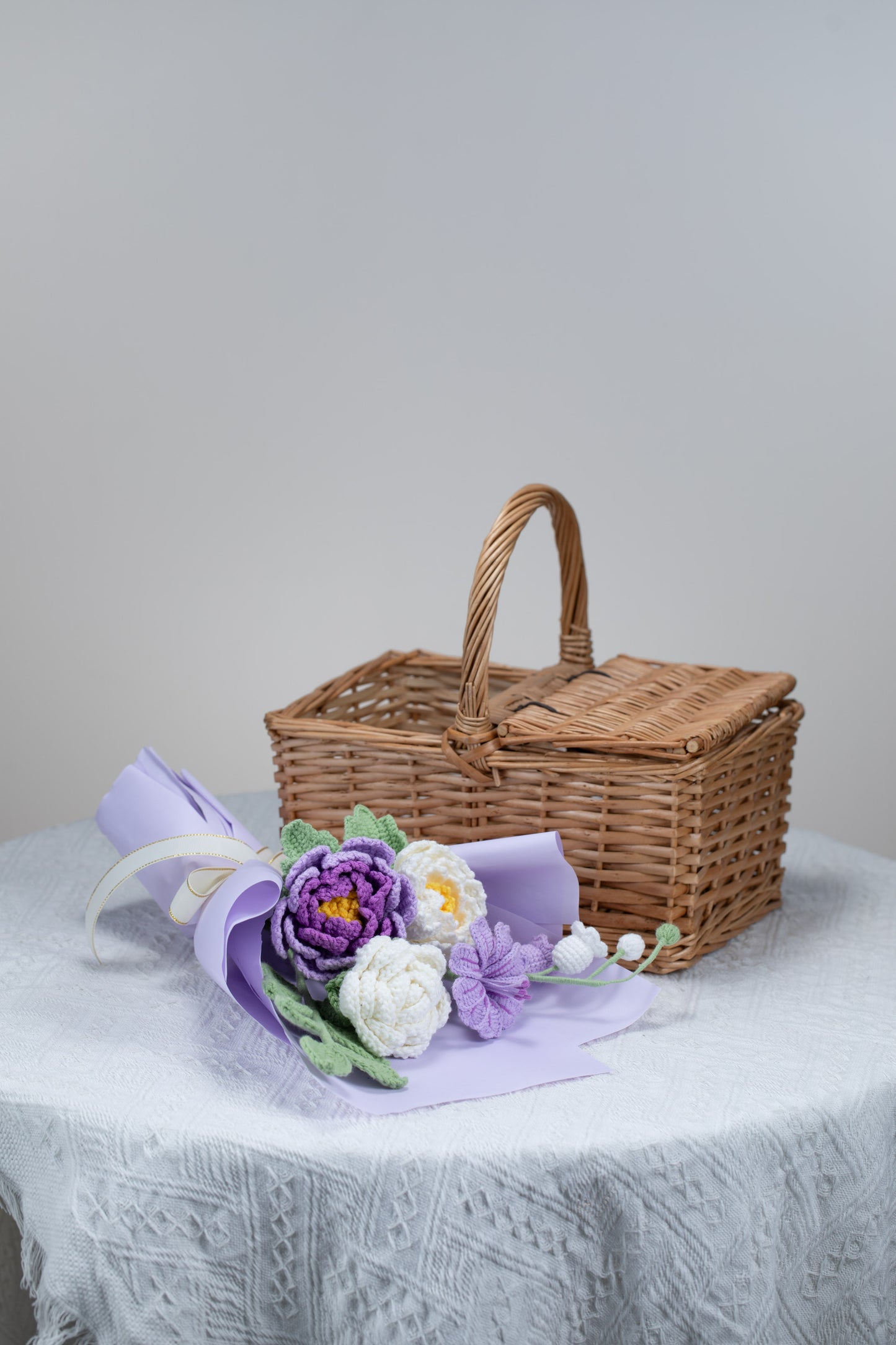 Purple Peony Bouquet