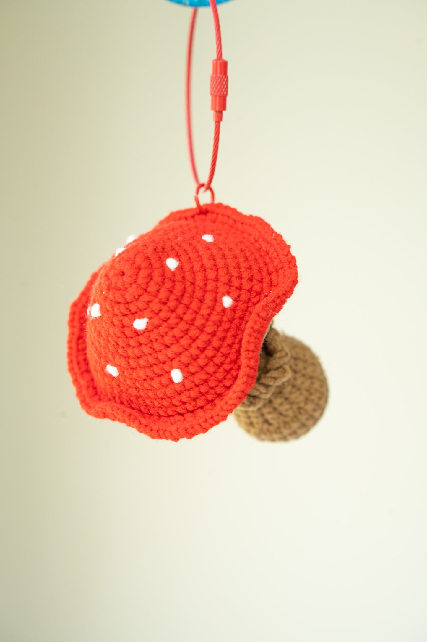 Red Mushroom keychain