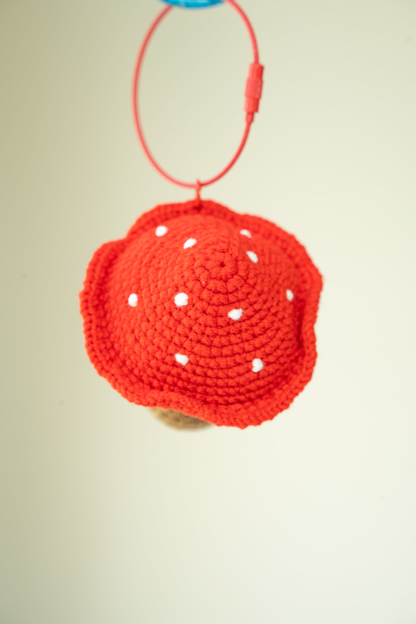 Red Mushroom keychain