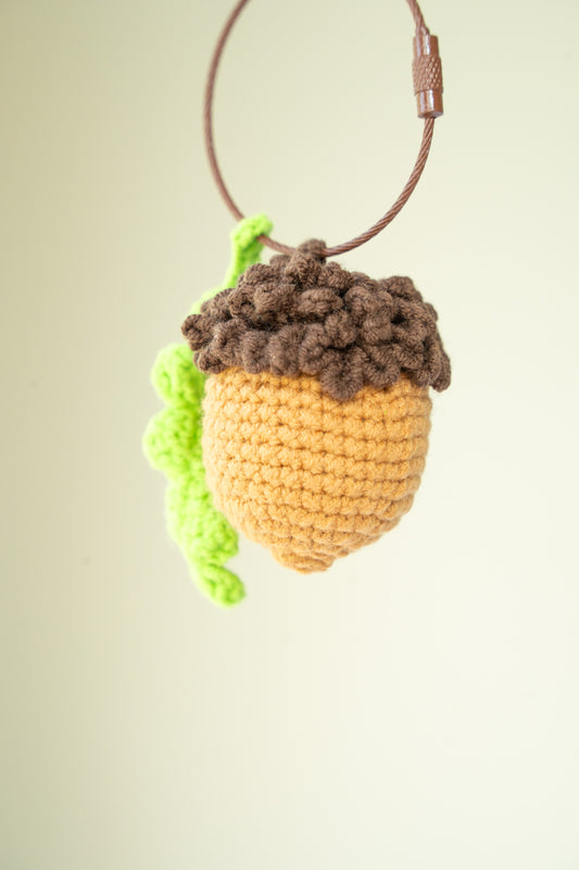 Acorn keychain