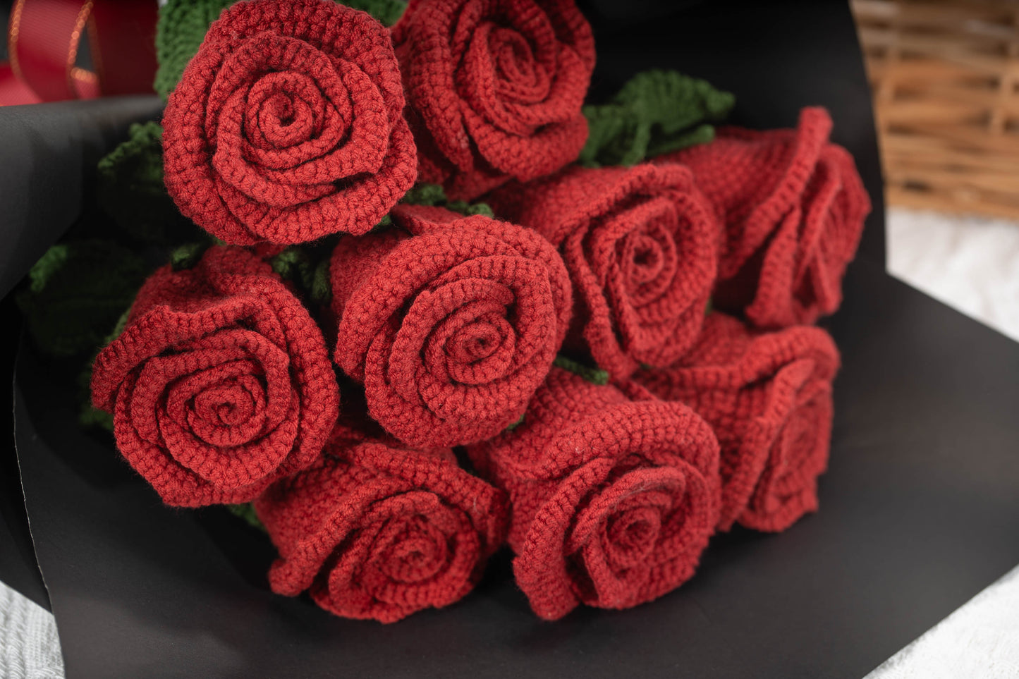 Burgundy Rose Bouquet
