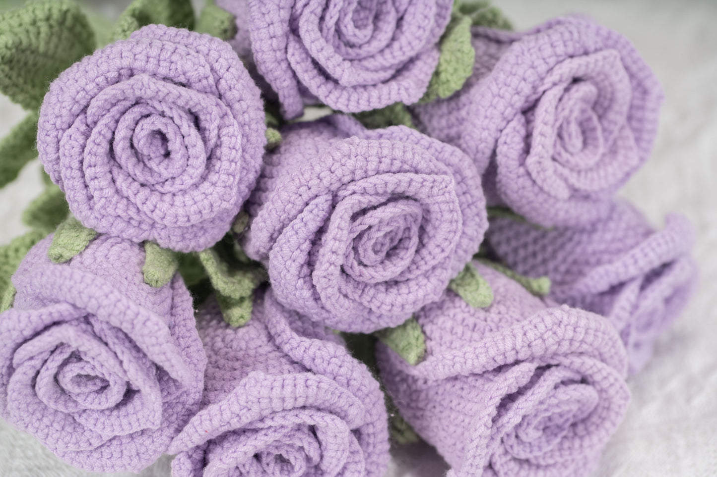 Purple Rose Bouquet