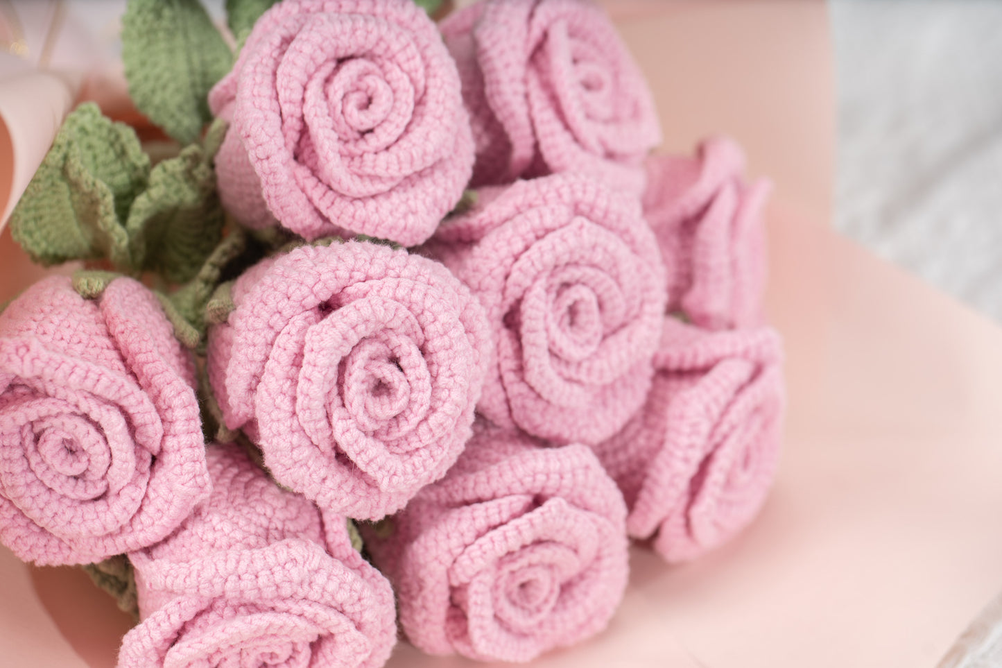 Dark Pink Rose Bouquet