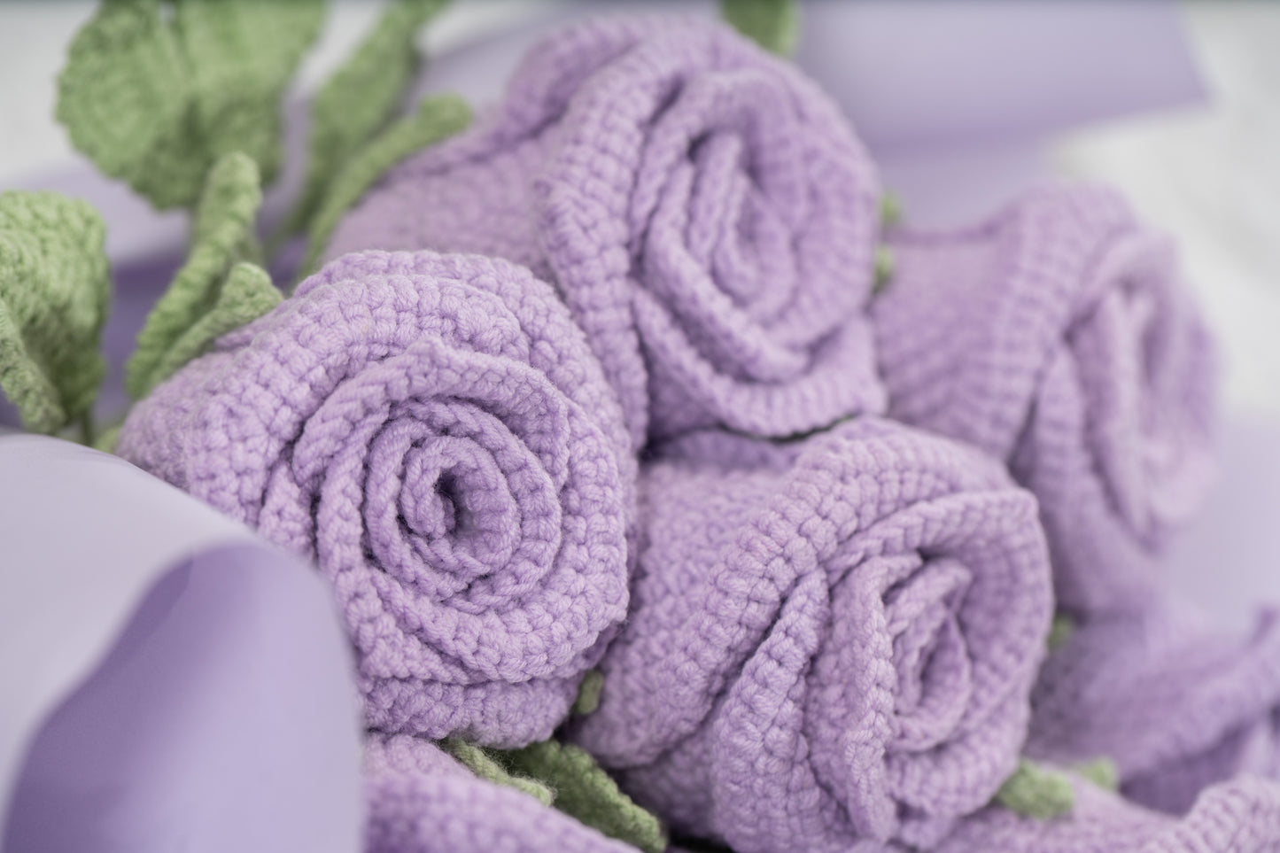 Purple Rose Bouquet