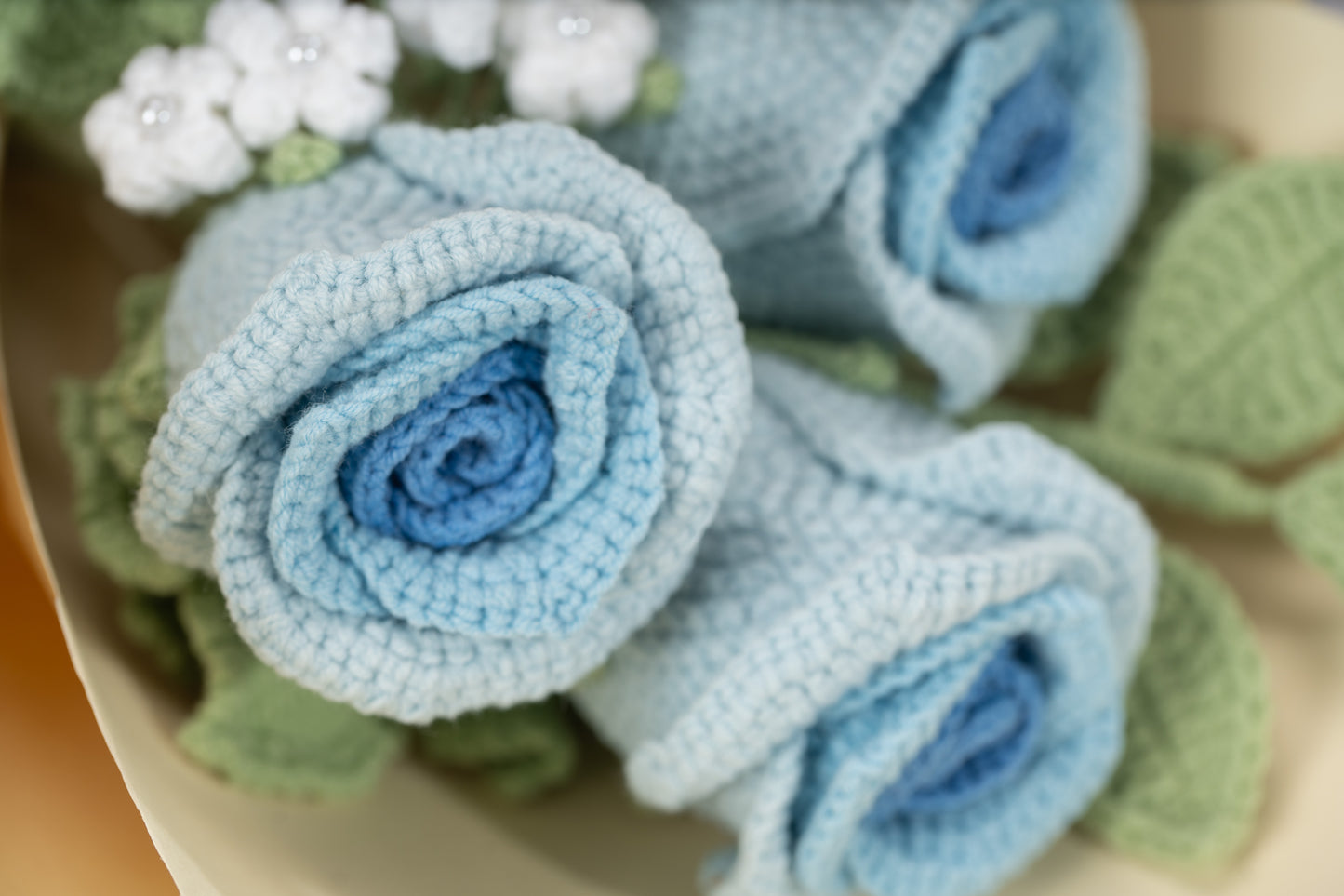 Small Blue Rose Bouquet