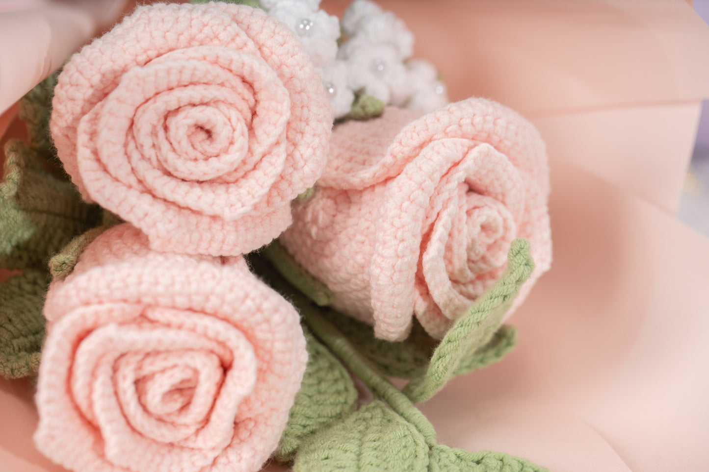 Small Pink Rose Bouquet