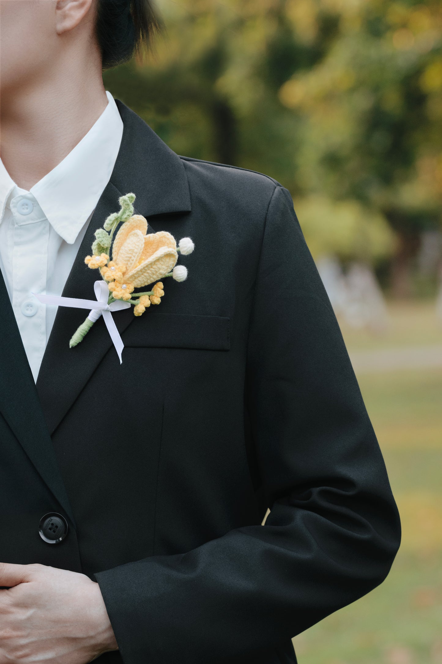 Yellow Wedding Bouquet Set