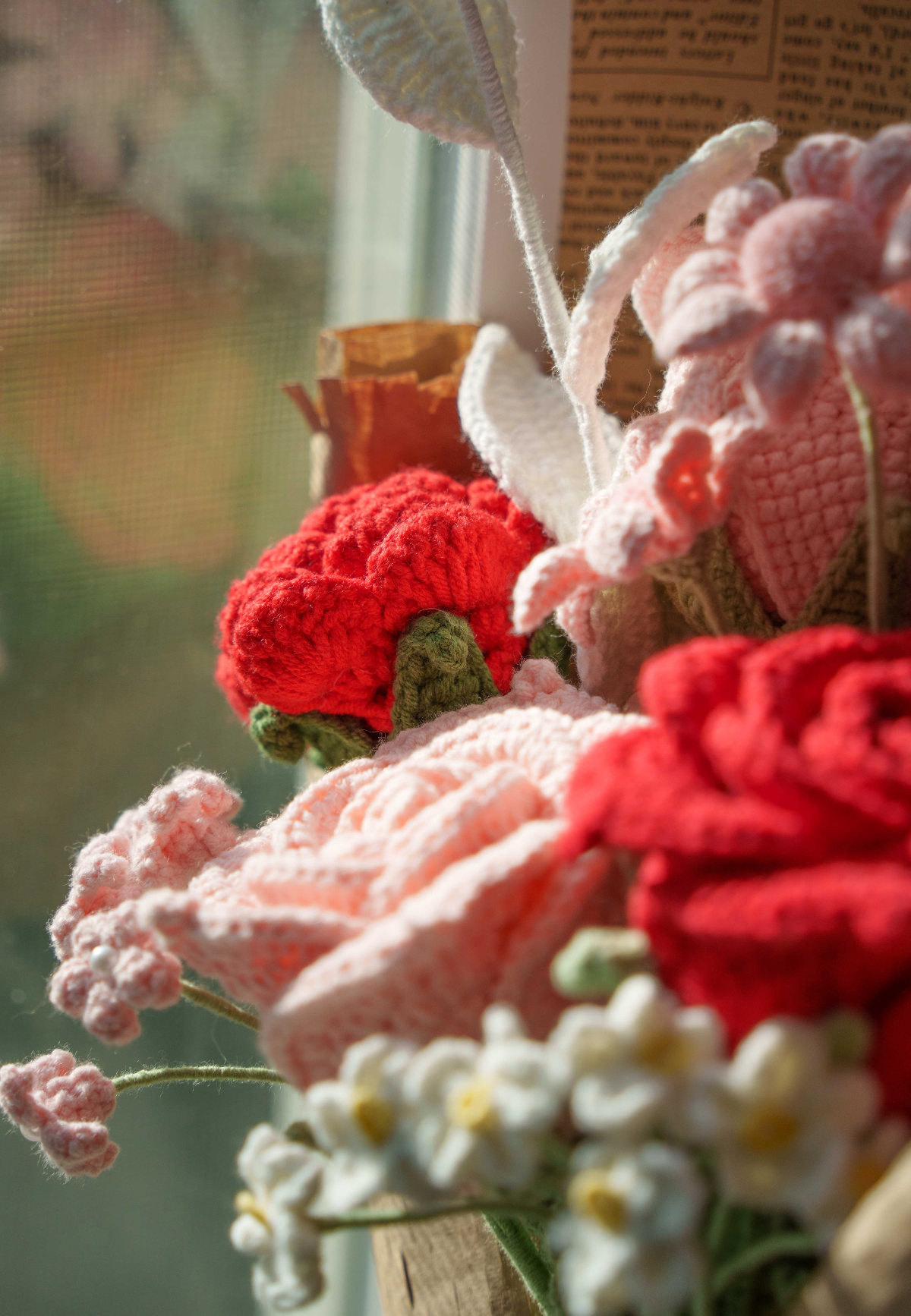 Pink and Red Rose Bouquet