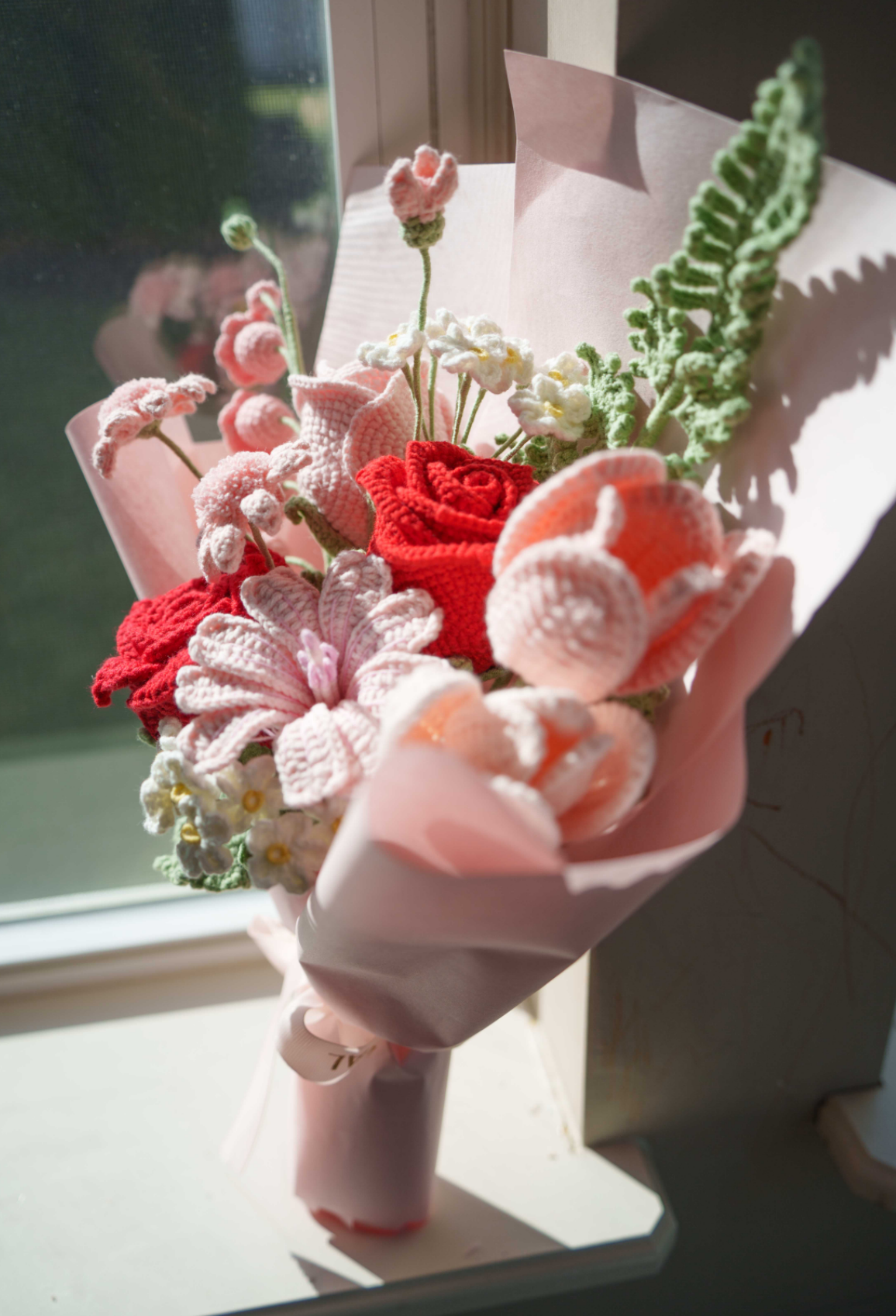 Rose Bouquet with Lily of the Valley