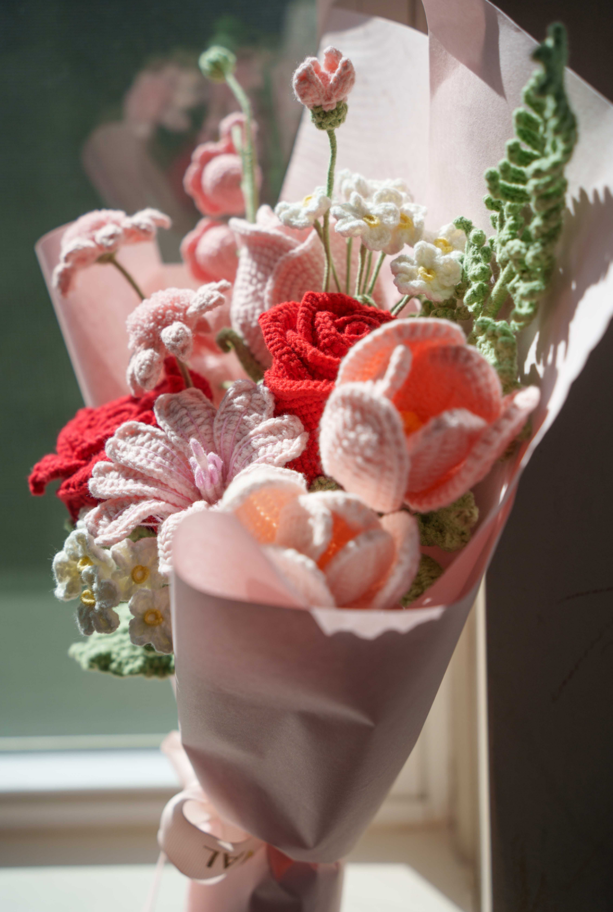 Rose Bouquet with Lily of the Valley