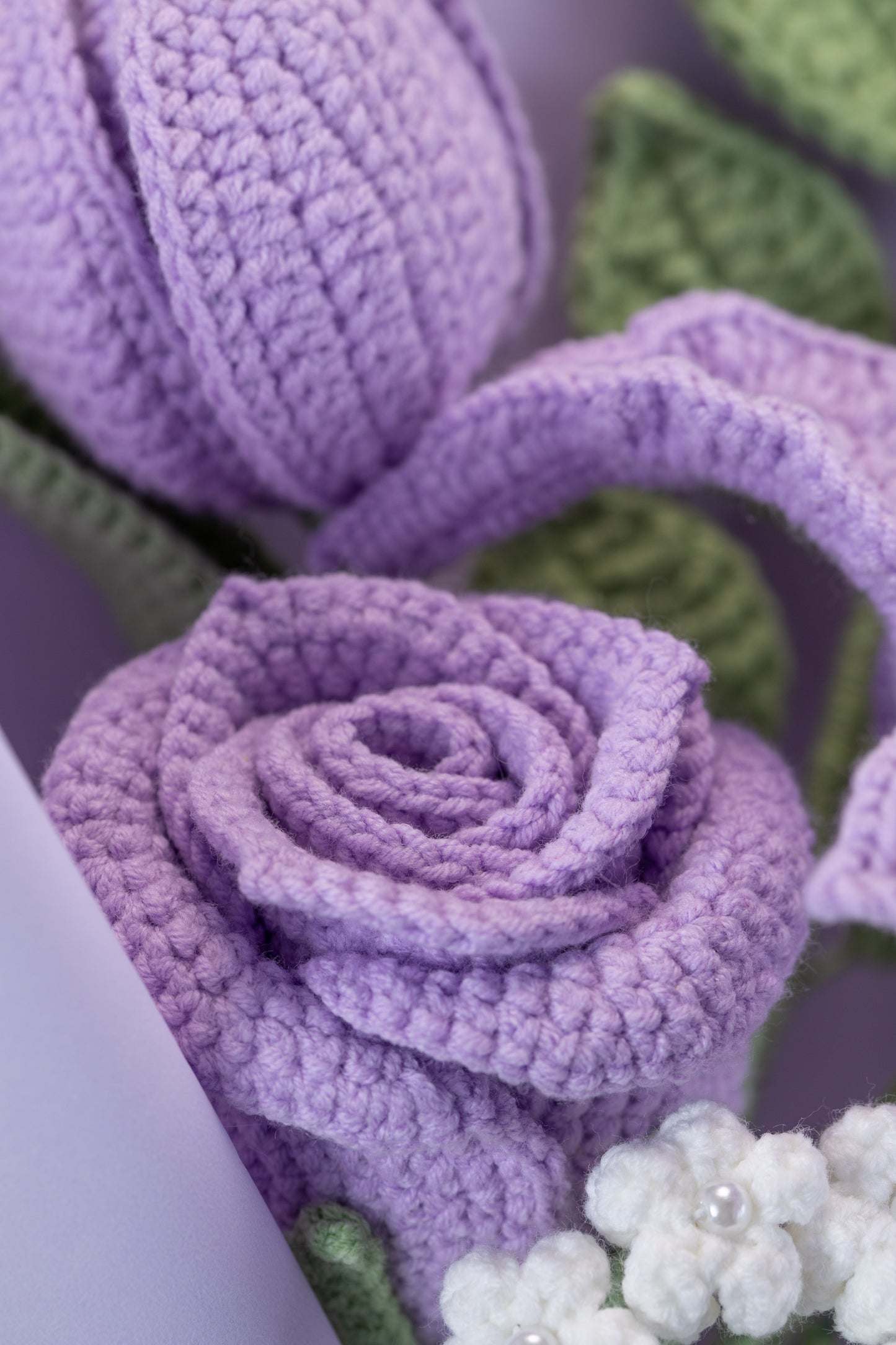 Small Purple Lily with Tulip Bouquet