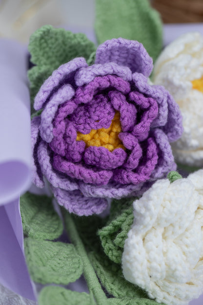 Purple Peony Bouquet