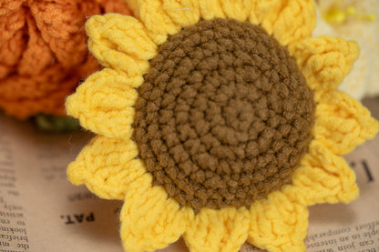 Small Sunflower with Yellow Lily Bouquet