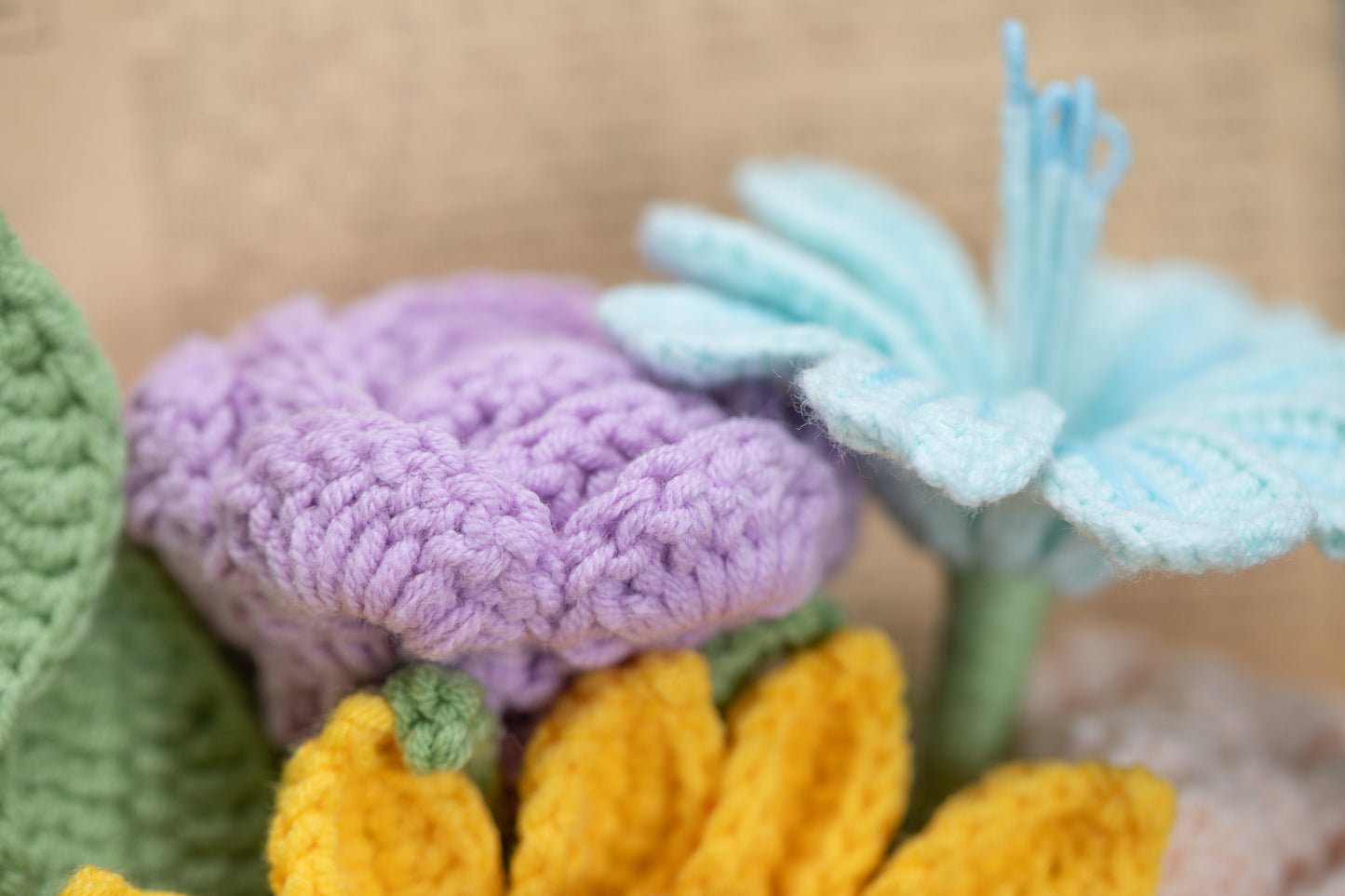 Rainbow color Sunflower Bouquet