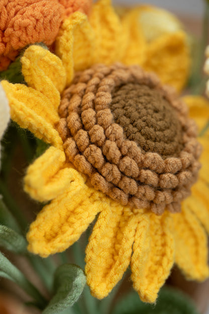 Orange Sunflower Bouquet