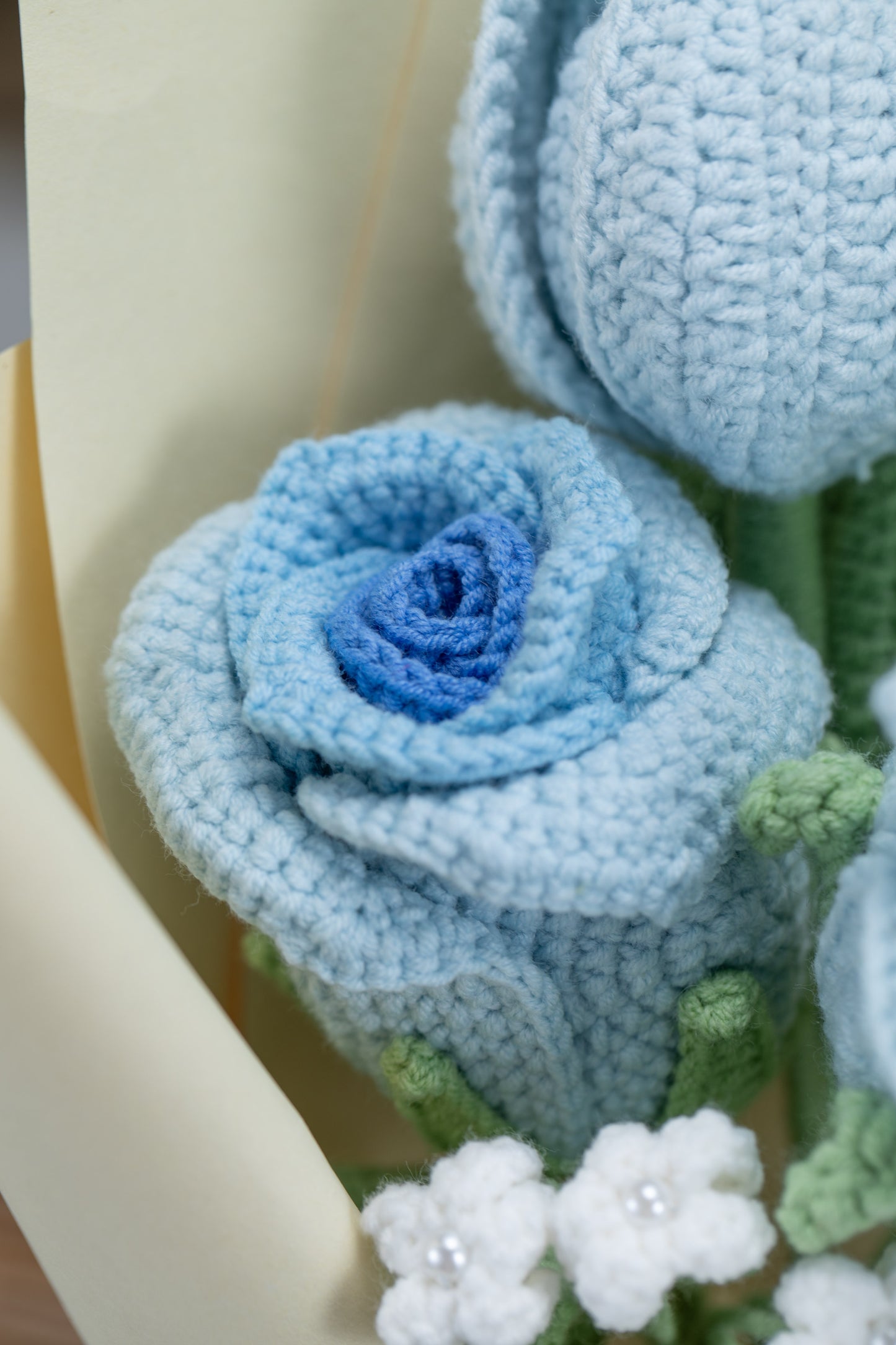 Blue Rose with Tulip Bouquet
