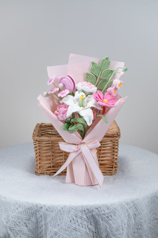 Pink Lily Bouquet