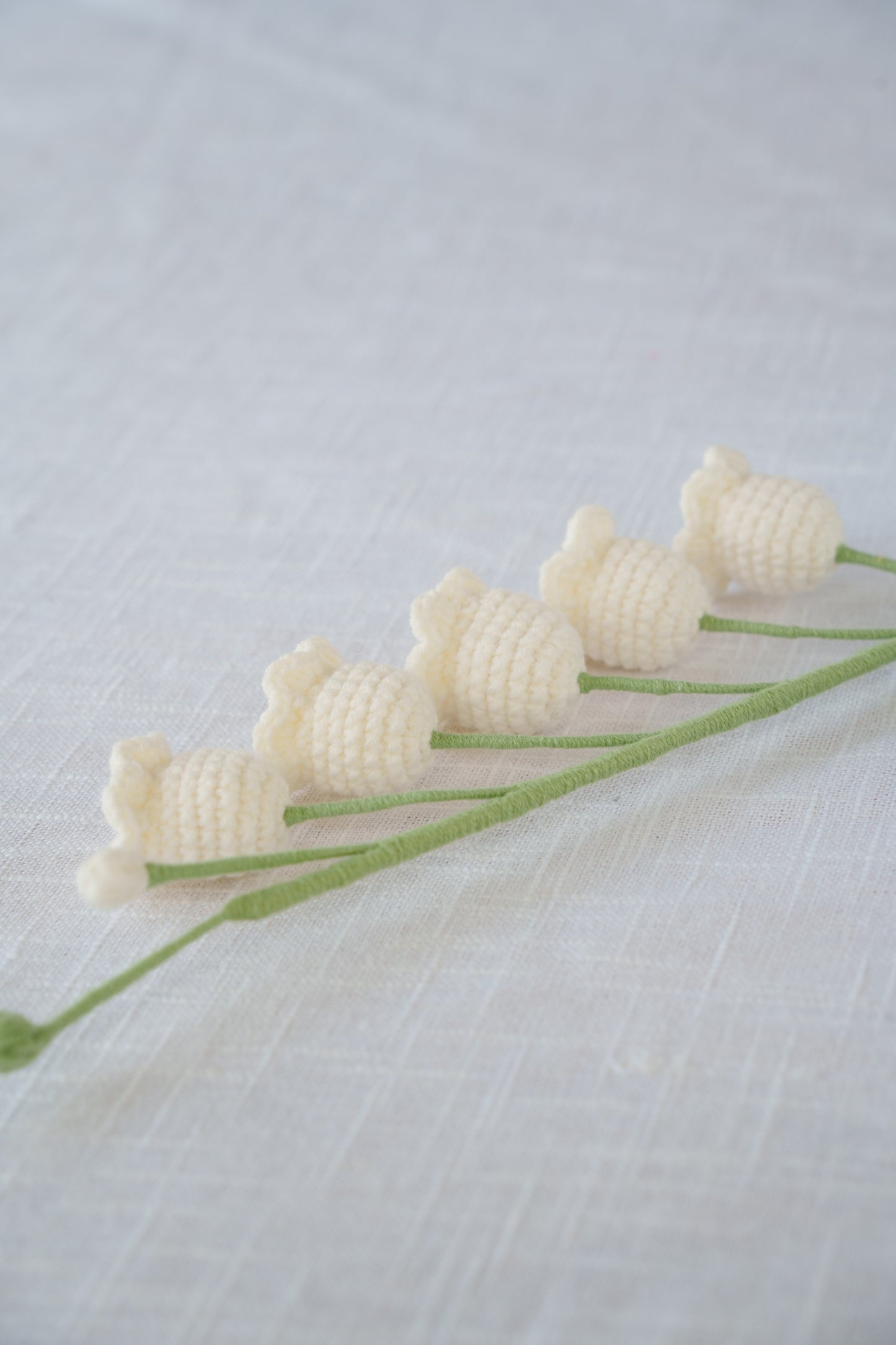 white lily of the valley