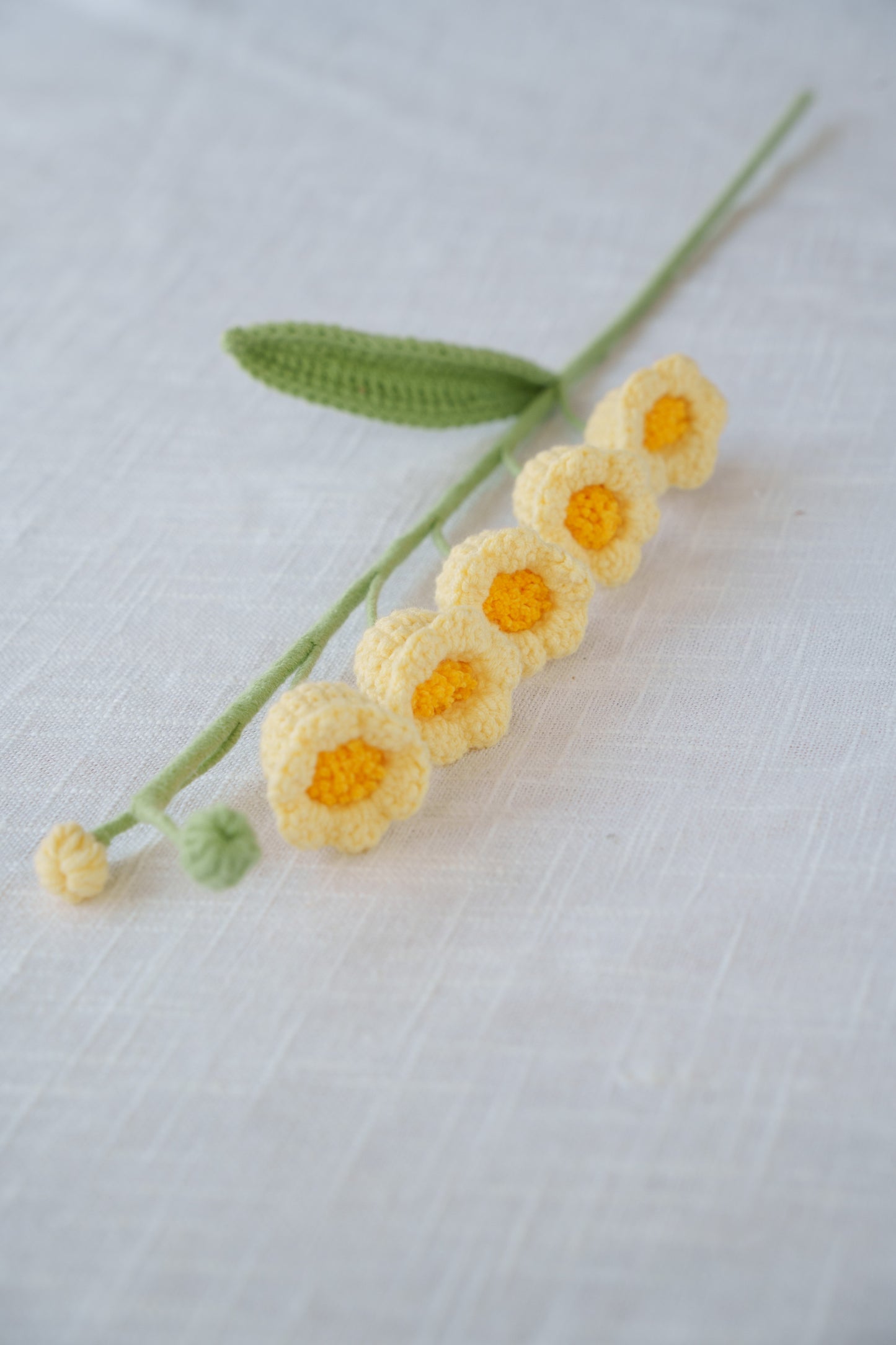 yellow lily of the valley