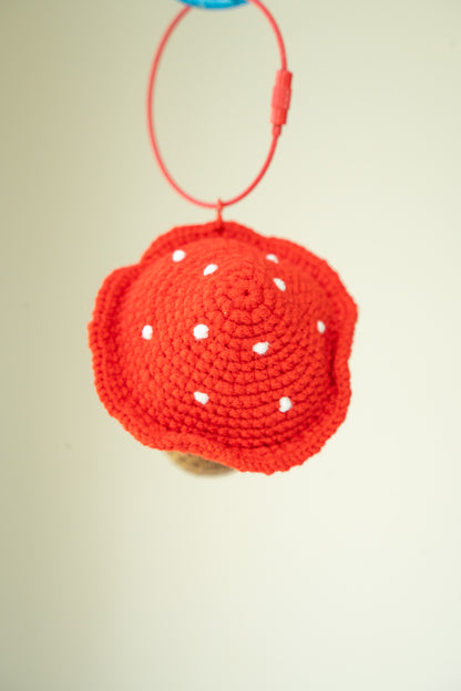 Red Mushroom keychain