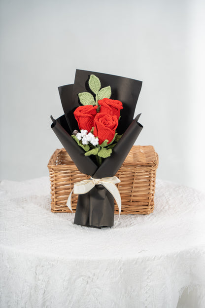 Small Red Rose Bouquet