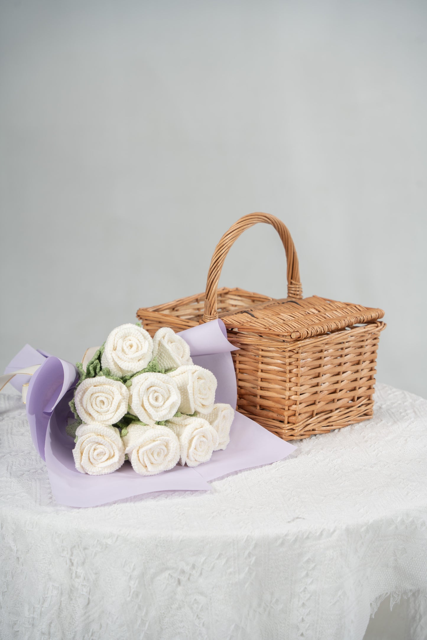 White Rose Bouquet