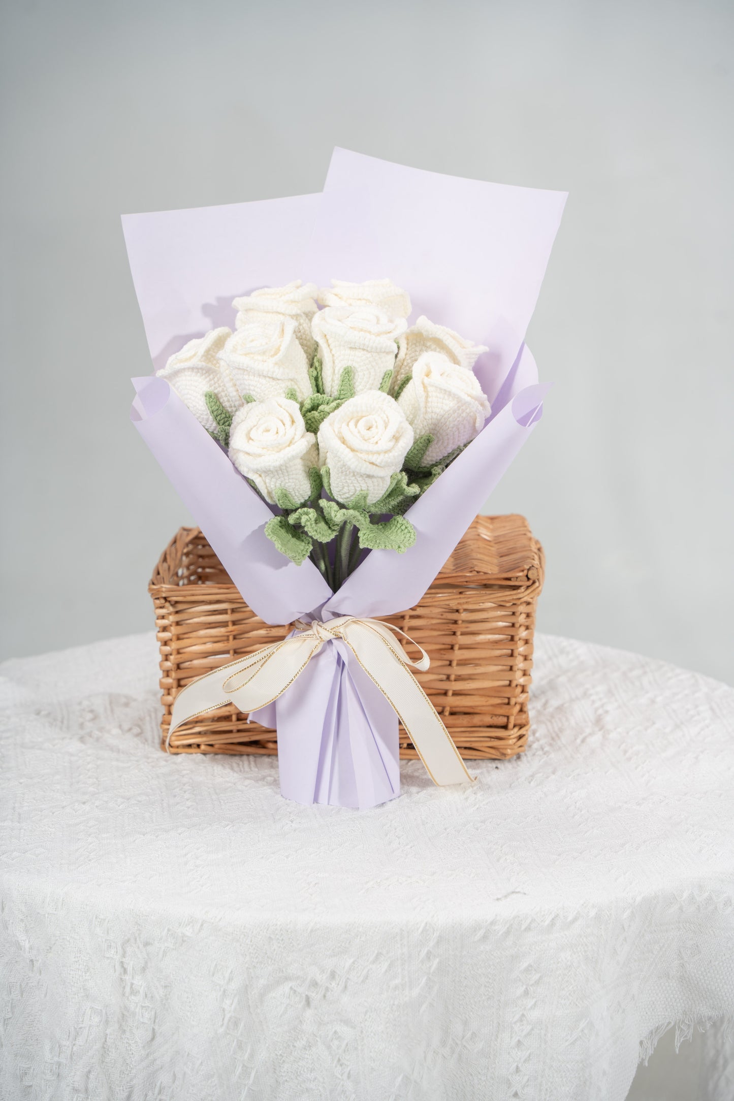White Rose Bouquet
