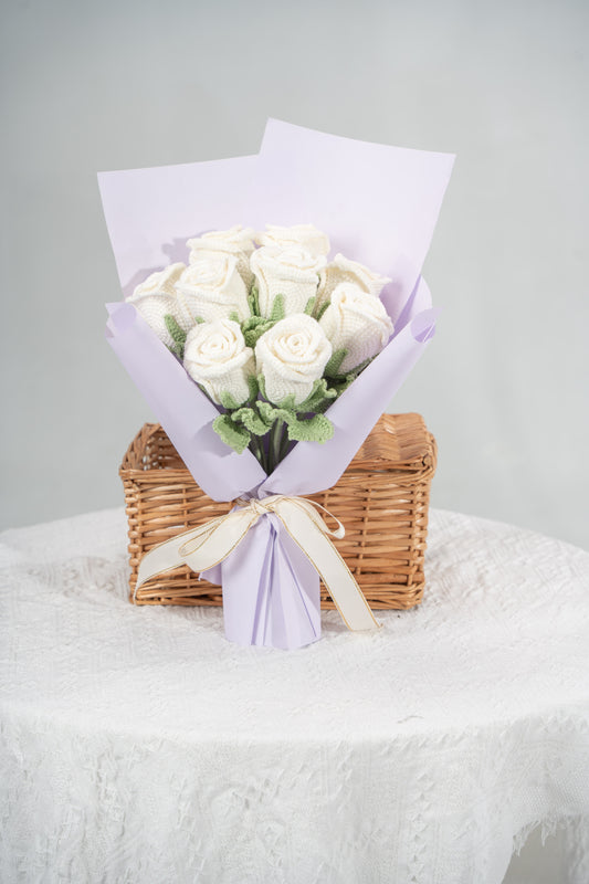 White Rose Bouquet