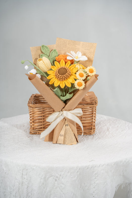 Yellow Sunflower Bouquet