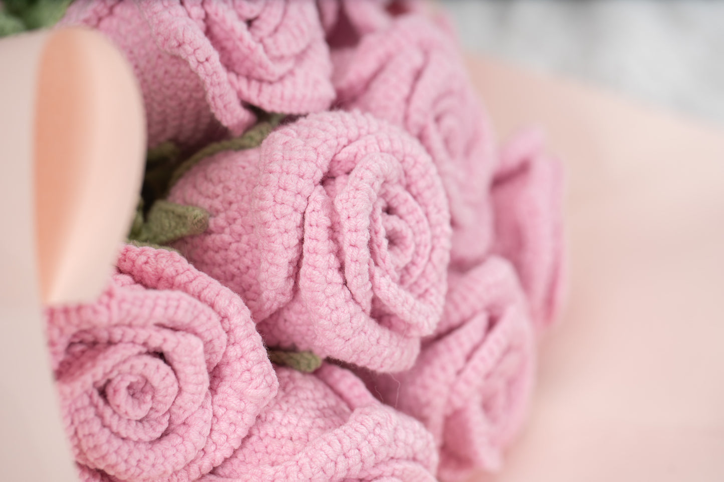 Dark Pink Rose Bouquet